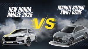 New Honda Amaze 2025 Vs Maruti Suzuki Swift Dzire