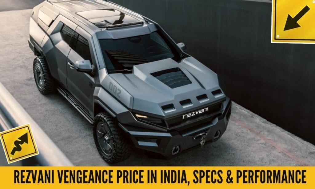 Rezvani Vengeance Price in India
